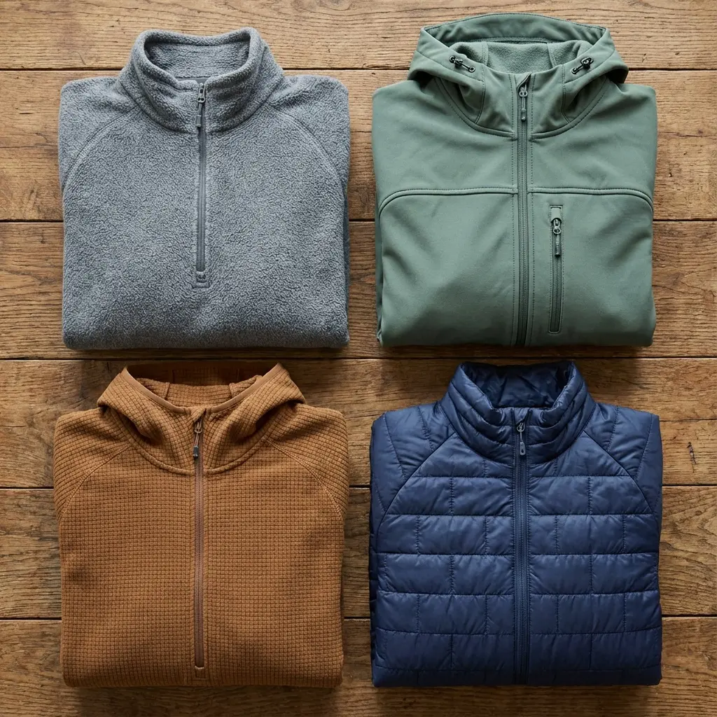 ミドルレイヤーの種類とその特徴