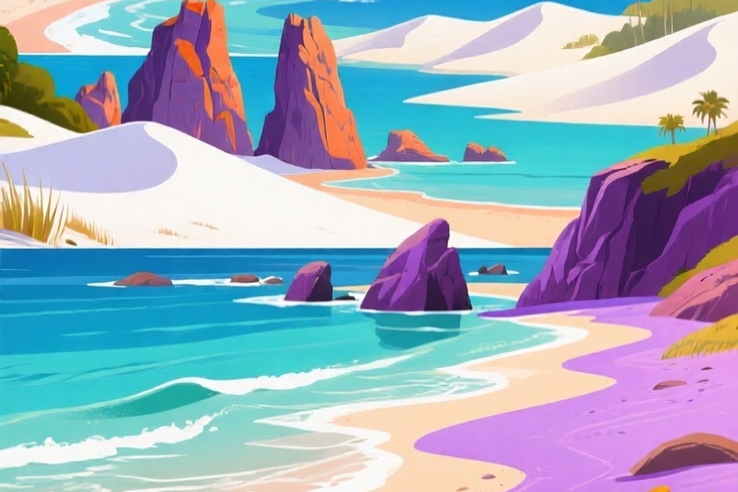 WordPress Featured Image for Unique American Beaches
