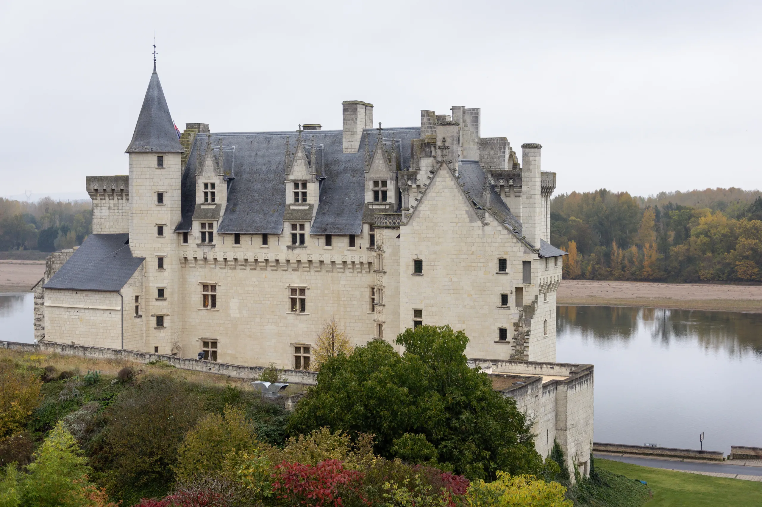 Château de Montsoreau sur la Loire