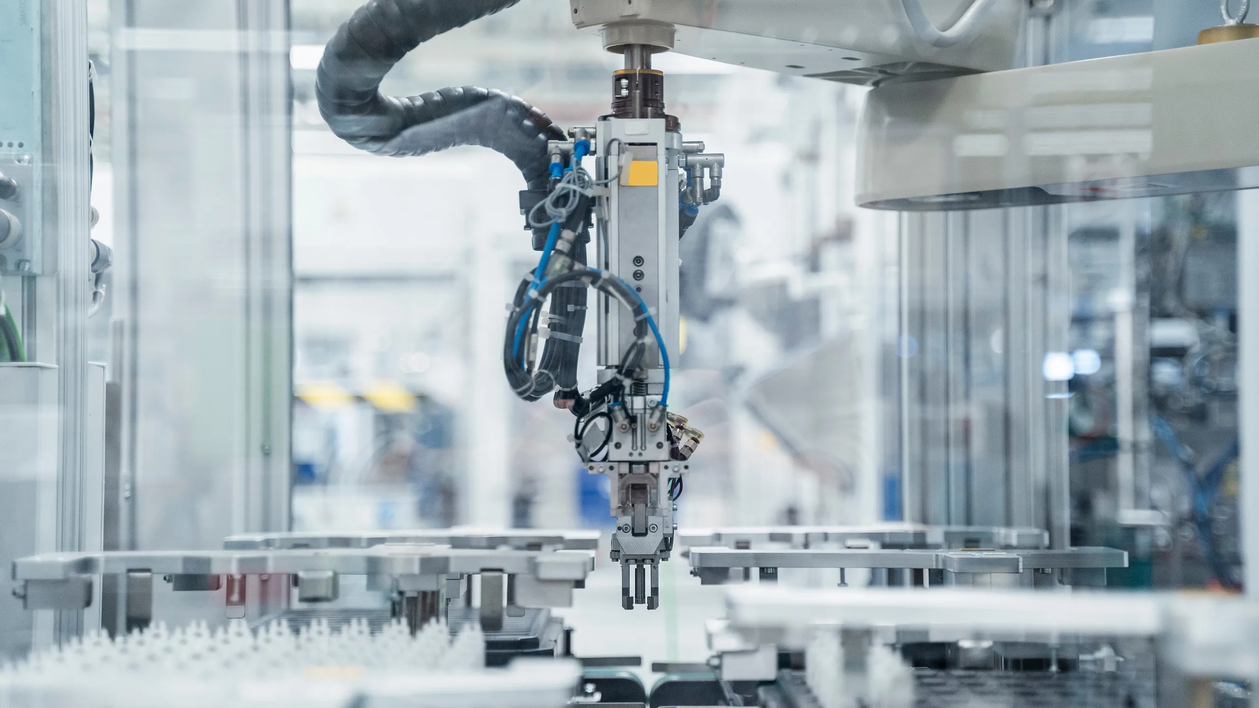 Industrial Automation - Robotic Arm and PLC