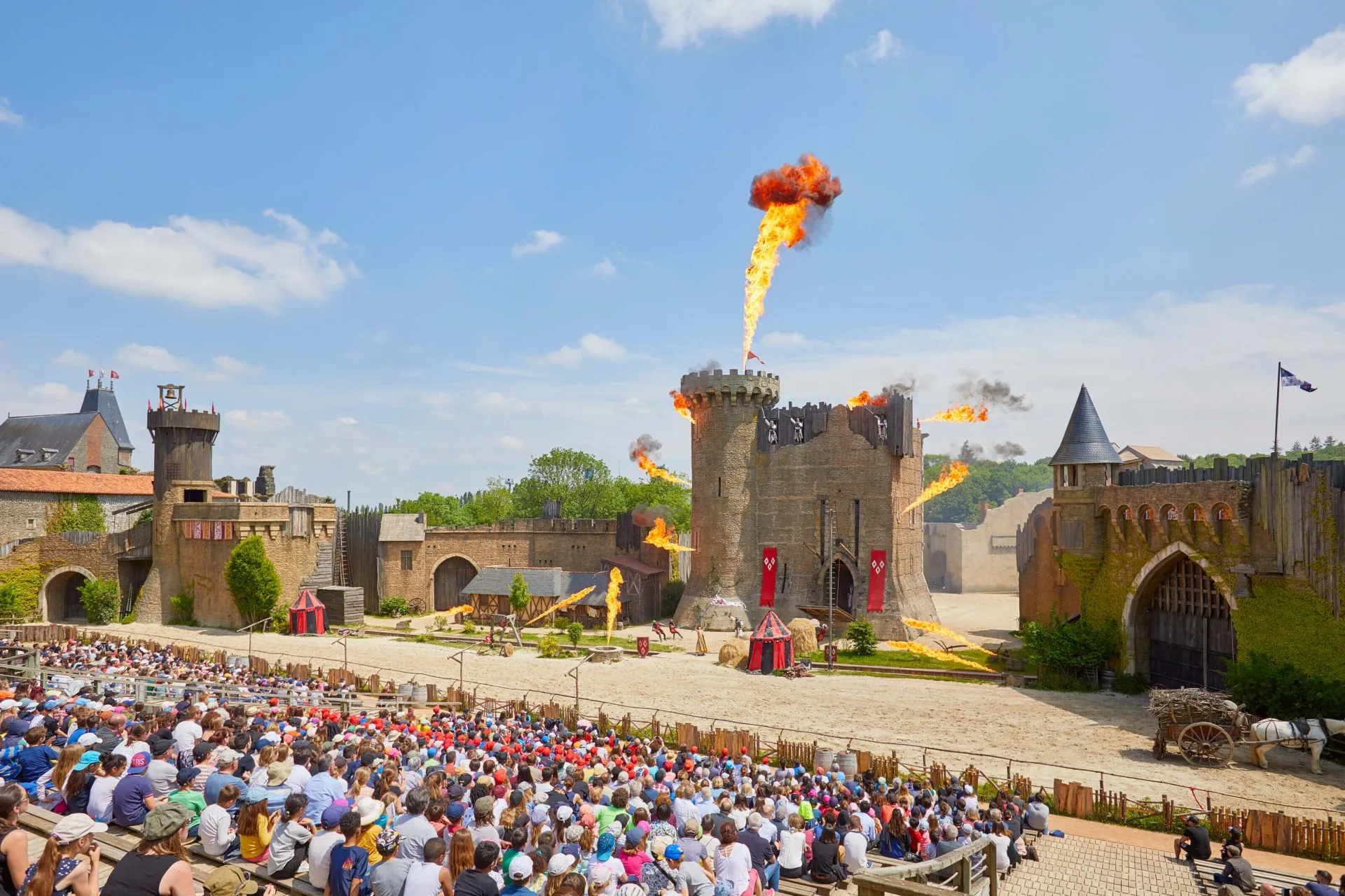 Spectacle au Puy du Fou