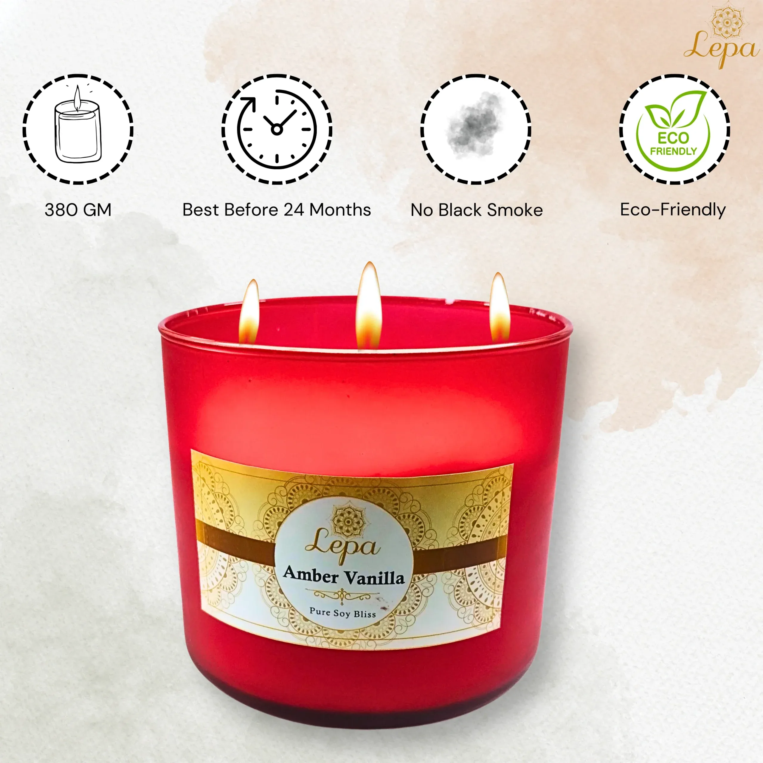 Bougie Aurore Céleste