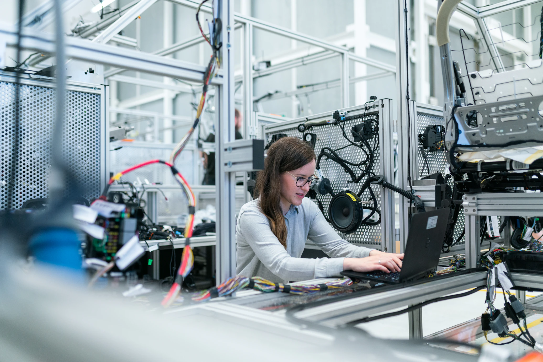Industrial Manufacturing Background
