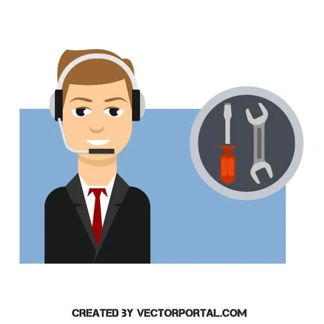 Technical Support Illustration