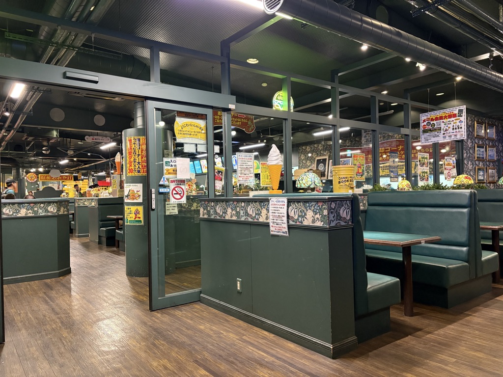 ラッキーピエロの店内の様子