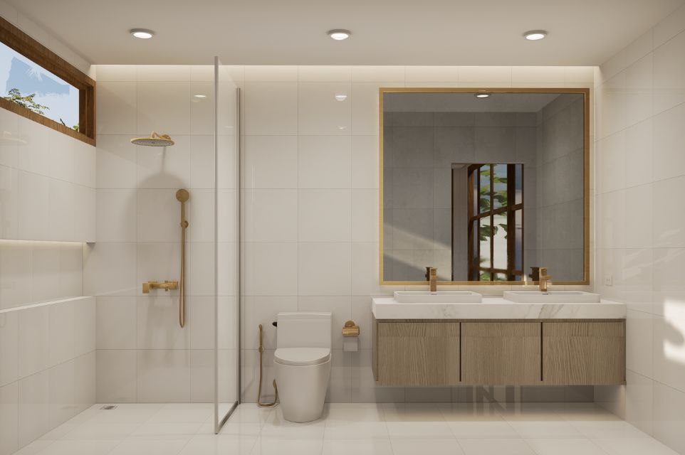 Salle de bain moderne