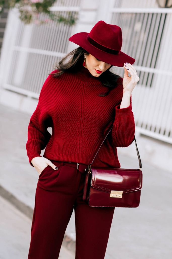Monochrome Red Outfit