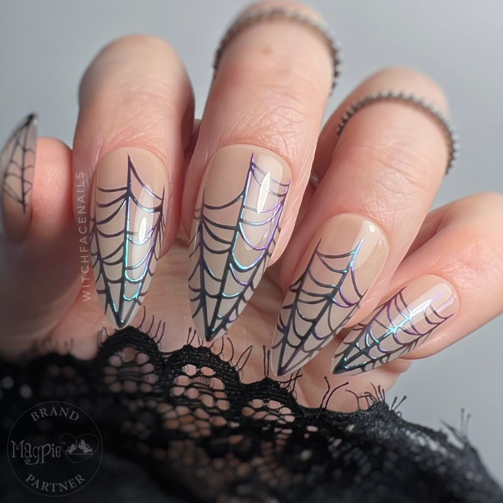 Holographic Spiderweb Magic
