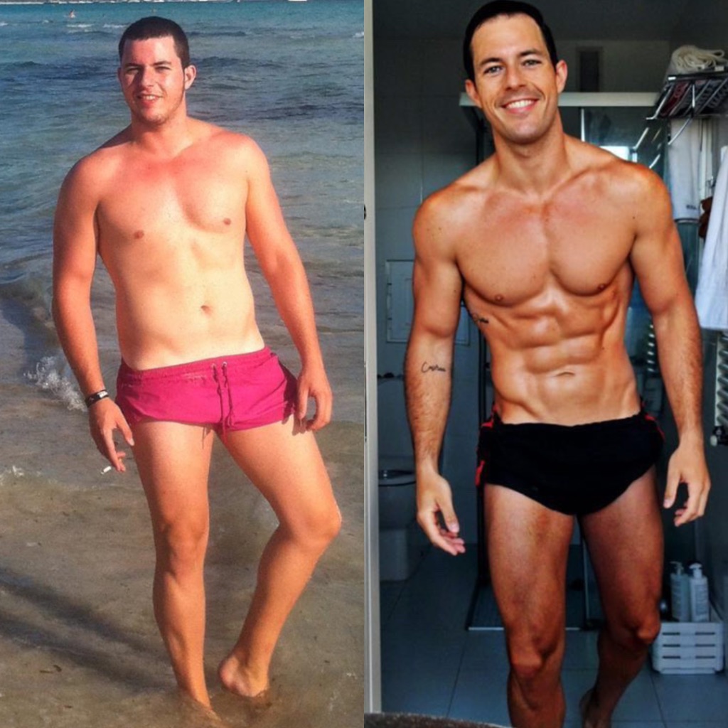 43 lbs weight loss transformation