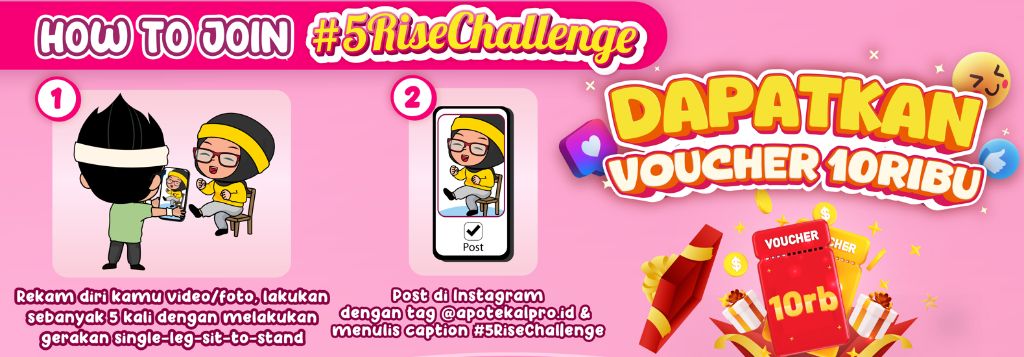 Benefits Banner - Voucher, IG Challenge, Health Awareness