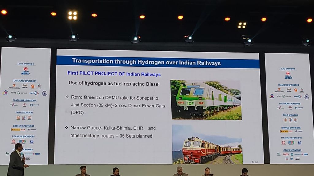 Transportation through Hydrogen over Indian Railways