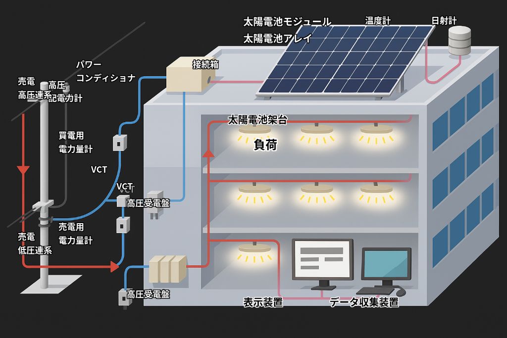 太陽光発電システム構成図