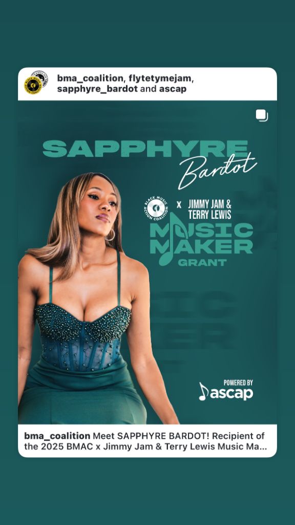 BMAC x ASCAP Grant promotional photo