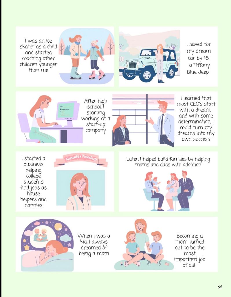 Lyndsie's childhood business ventures