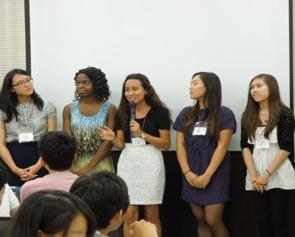 多国籍な環境での国際交流