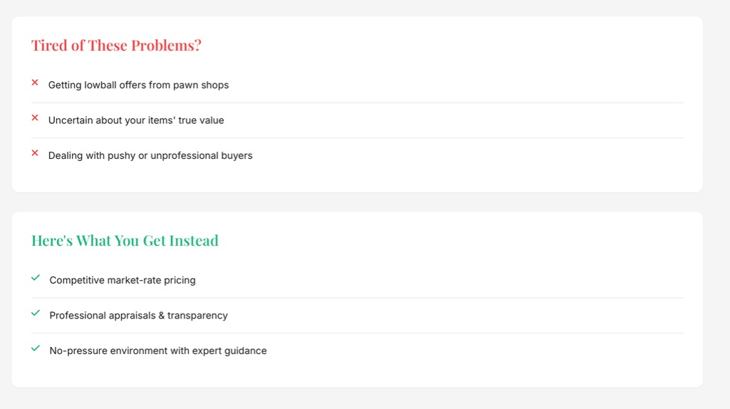 Common Problems with Gold Buyers