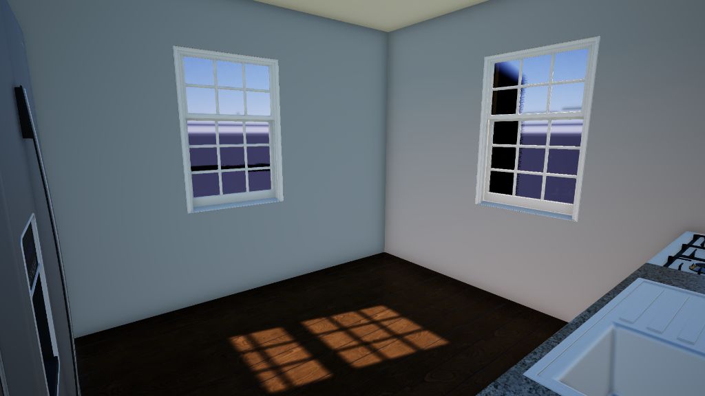 3D Render - Balcony Detail