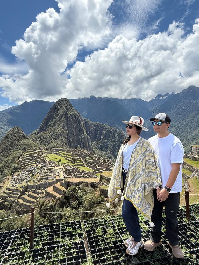 Paty & Santy en Machu Picchu