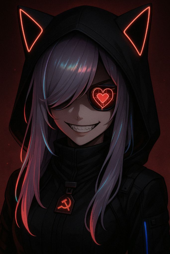 Lana Neon Hooded Soviet Agent