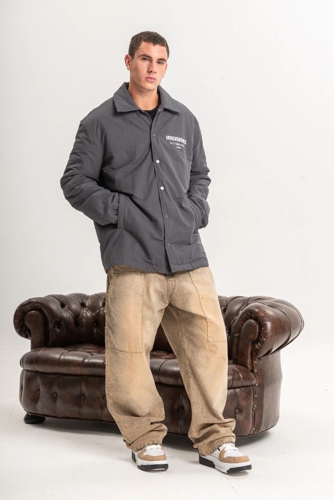 Chaqueta Casual Gris