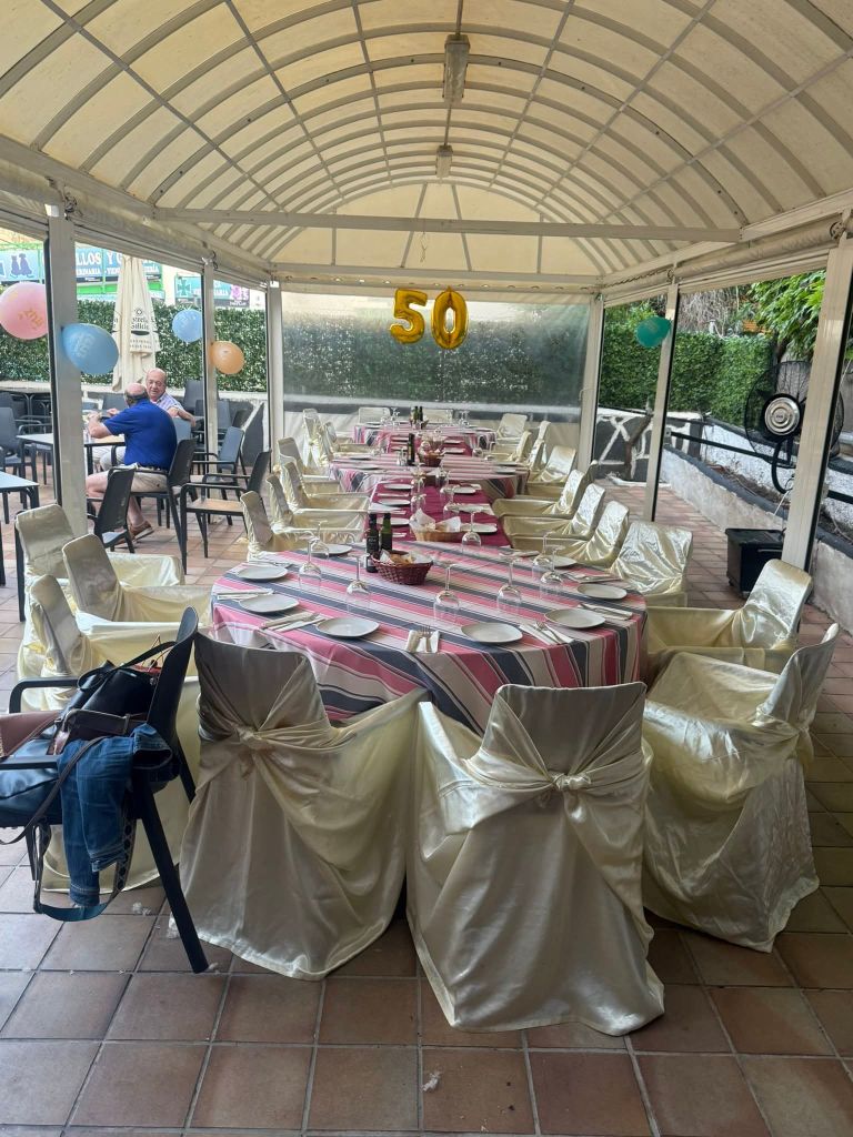 Terraza Vanessa - Celebración 50 aniversario