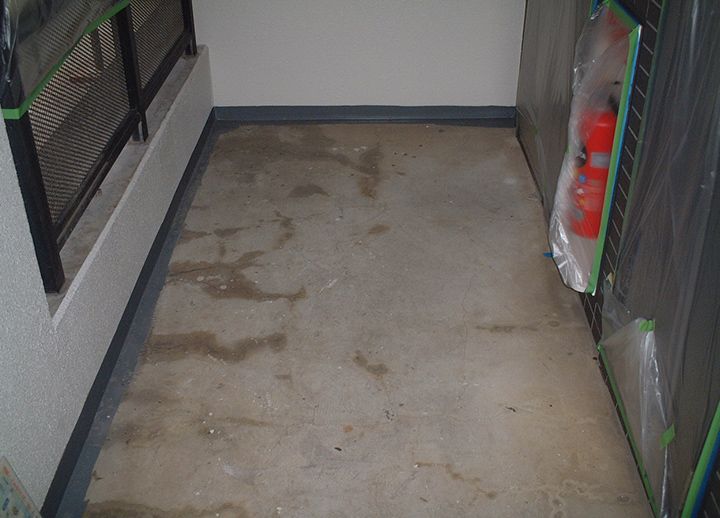 床面 施工前