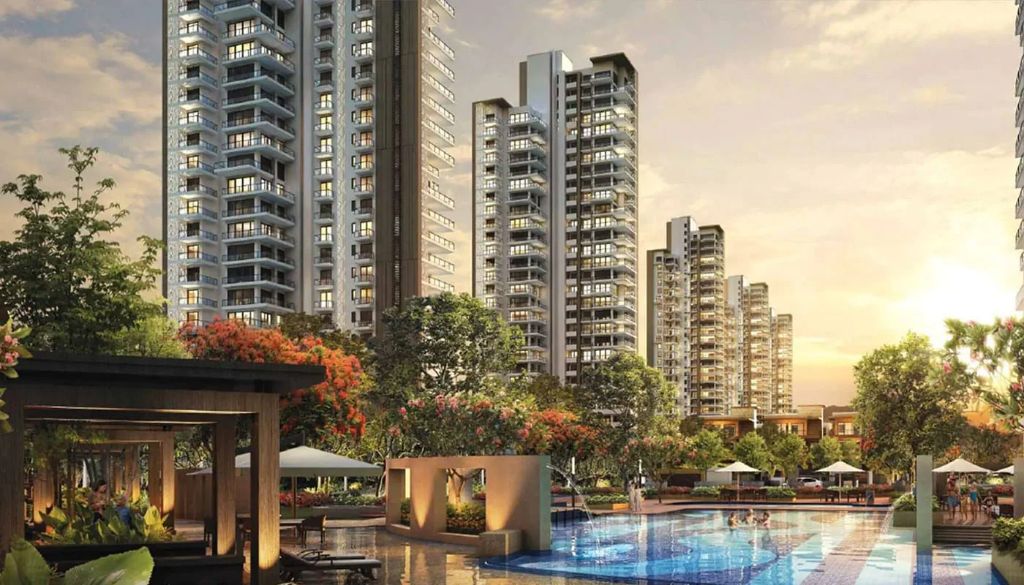 Sunset View of the Complex