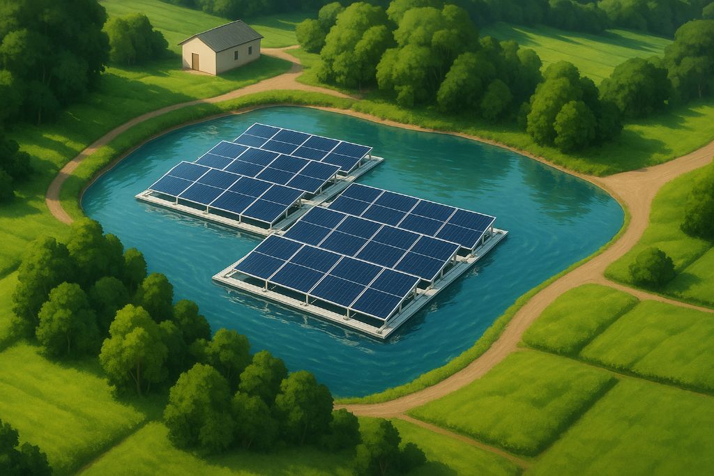 水上設置型太陽光発電システム