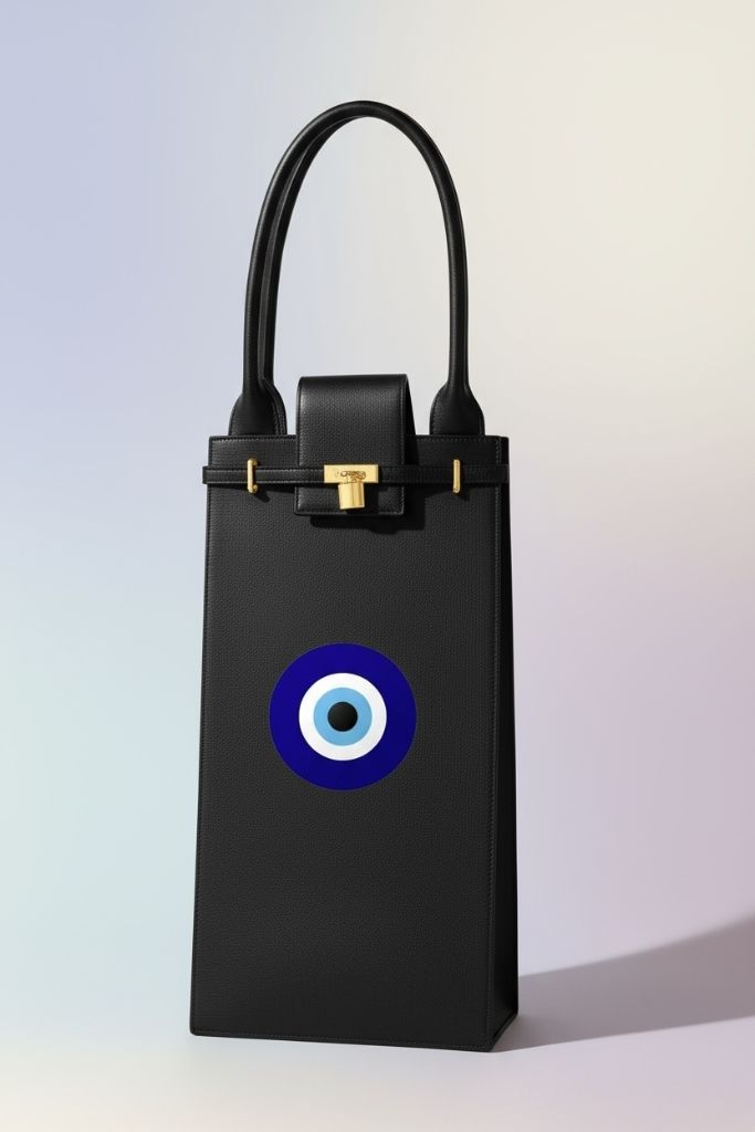 Black Evil Eye Bag