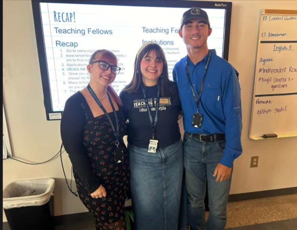 Lander Teaching Fellows in the classroom