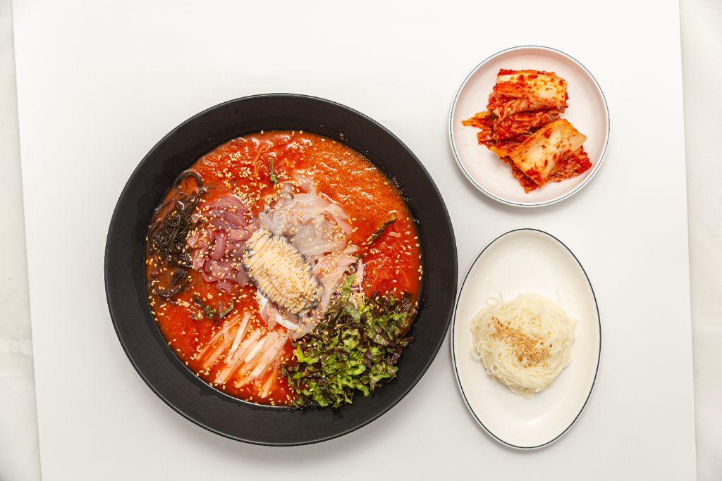 청정가자미물회