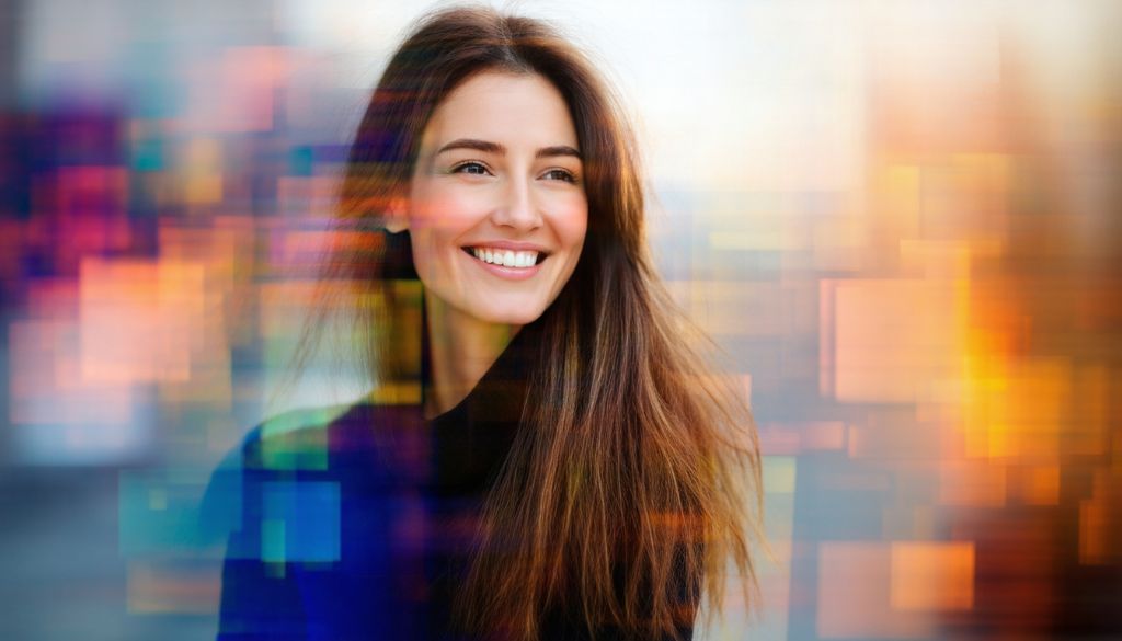 Colorful Woman