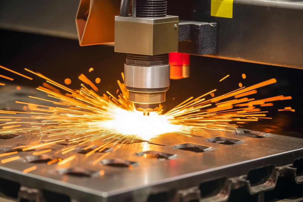 Precision Laser Cutting with Sparks