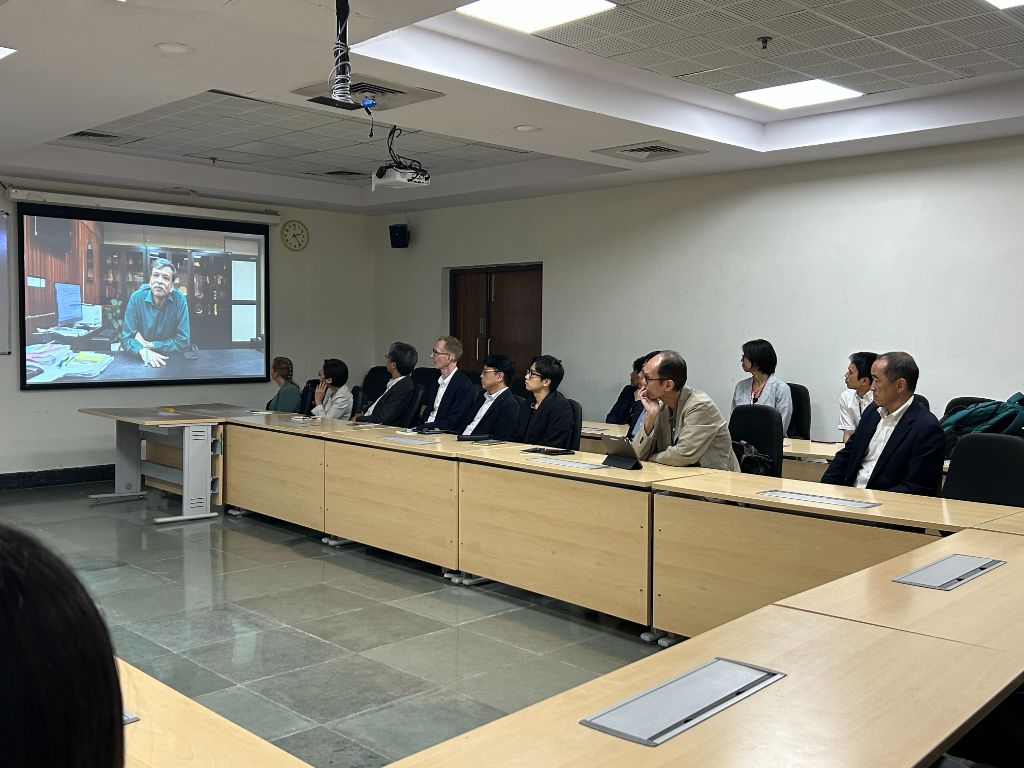 大学でのレクチャー風景