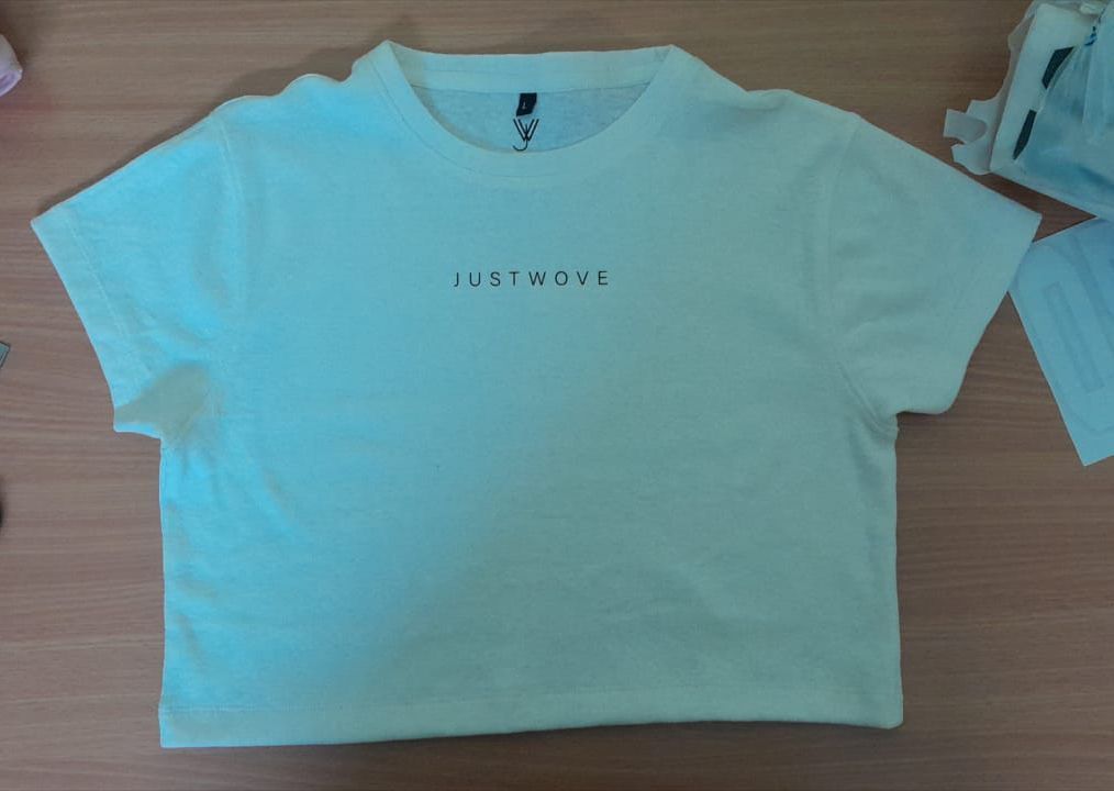 JUSTWOVE Mint Green T-Shirt
