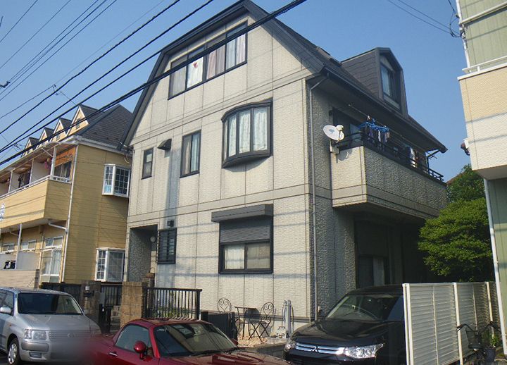 一戸建て外壁塗装 施工前