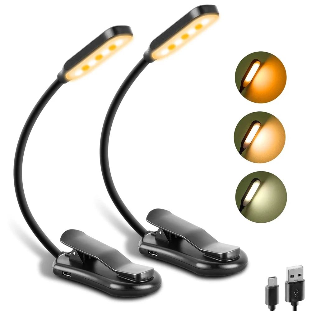Pack Duo Lampes LED Noires