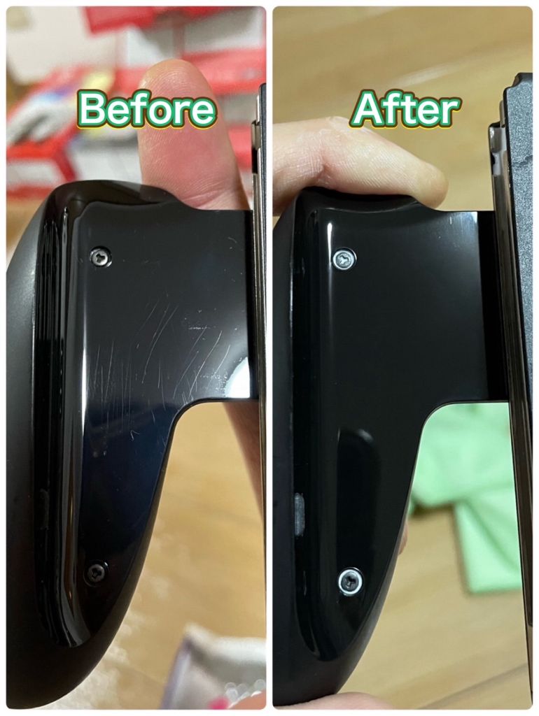 Switchグリップのリペア Before/After
