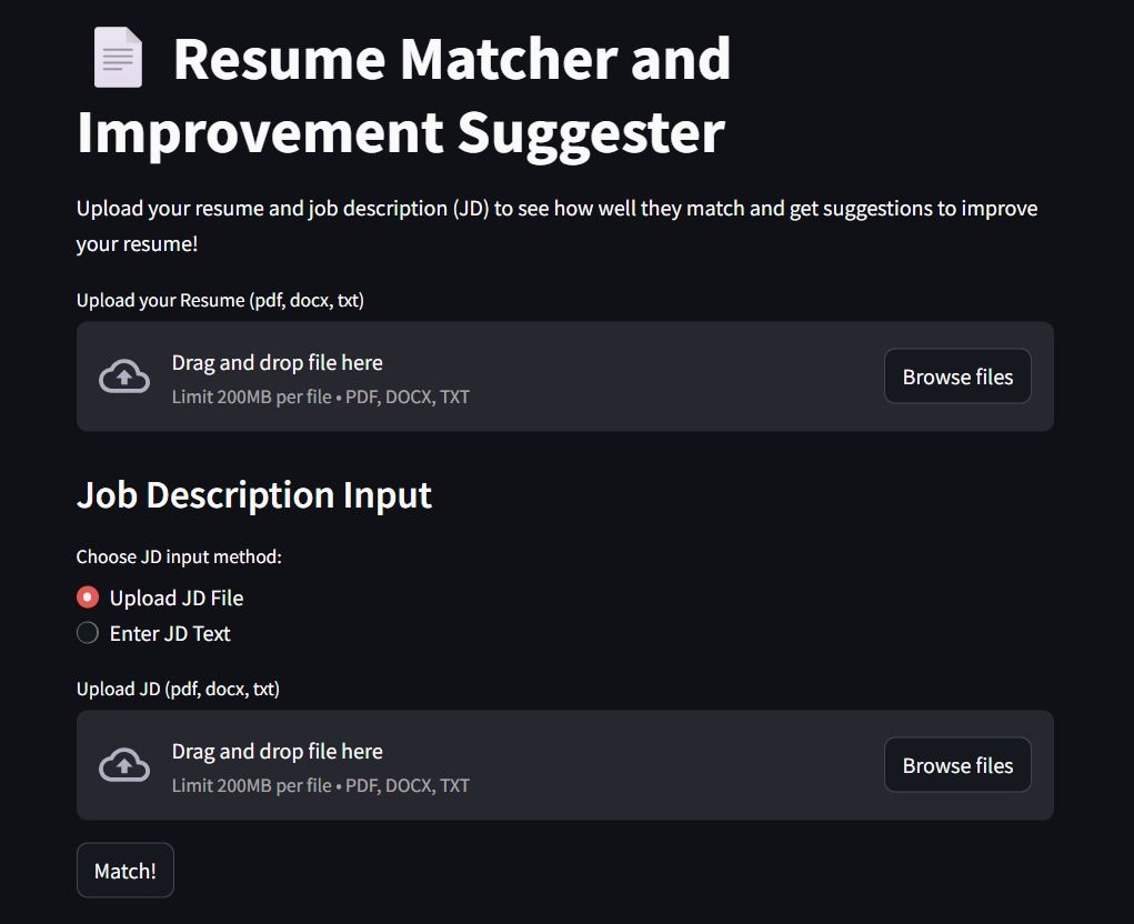Resume Matcher App