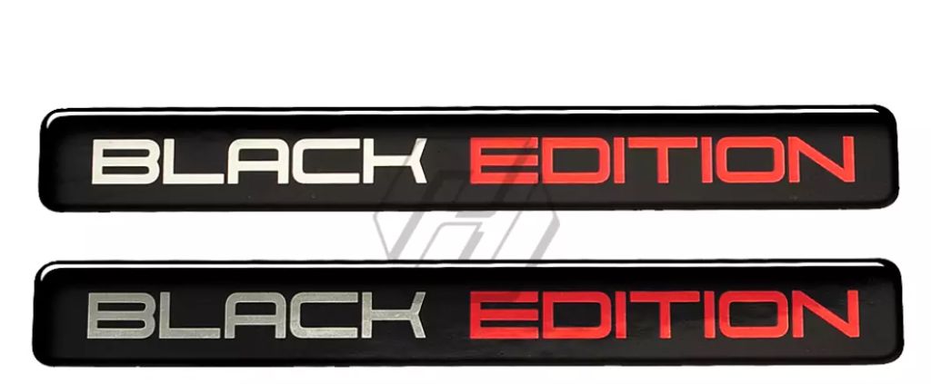 Stickers Black Edition pour moto