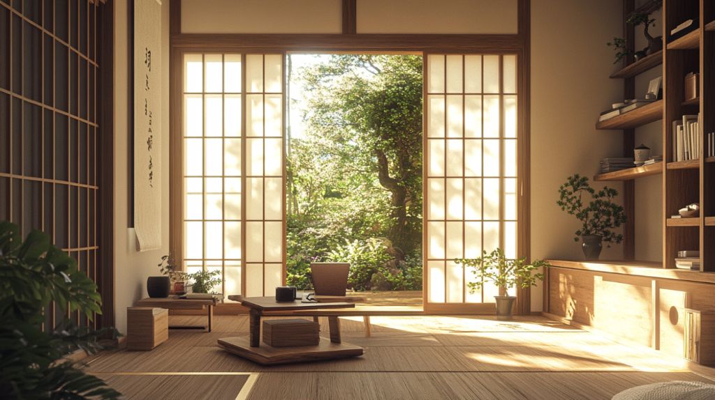 和風の開放的空間