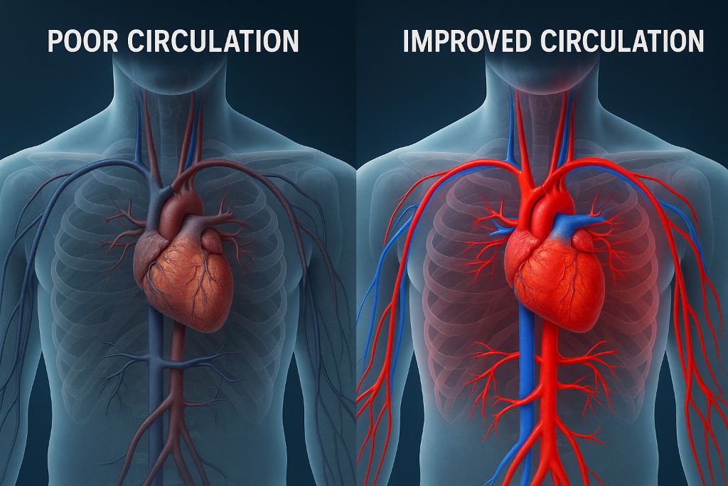 Circulation comparison