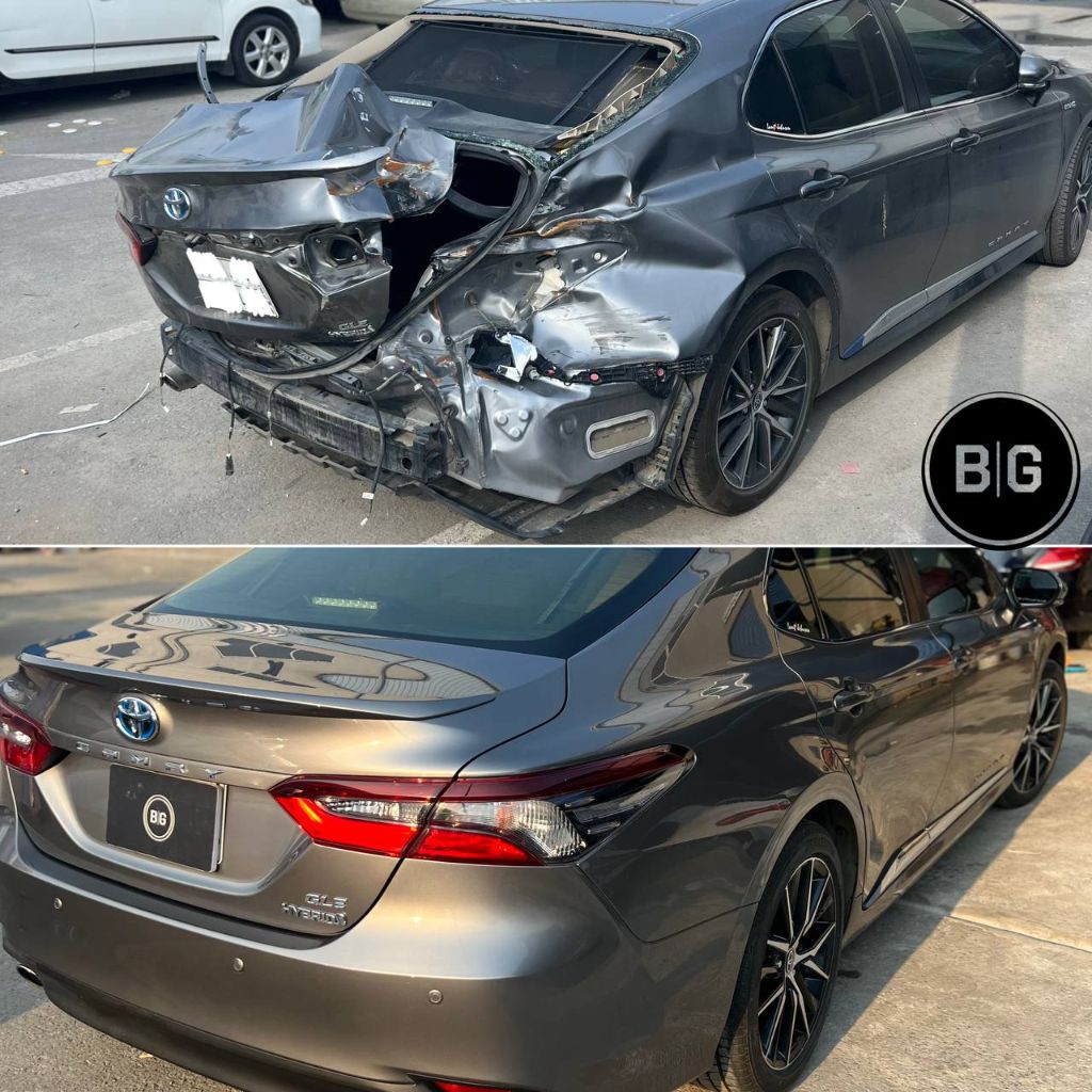 إصلاح حادث تويوتا كامري - B-Garage