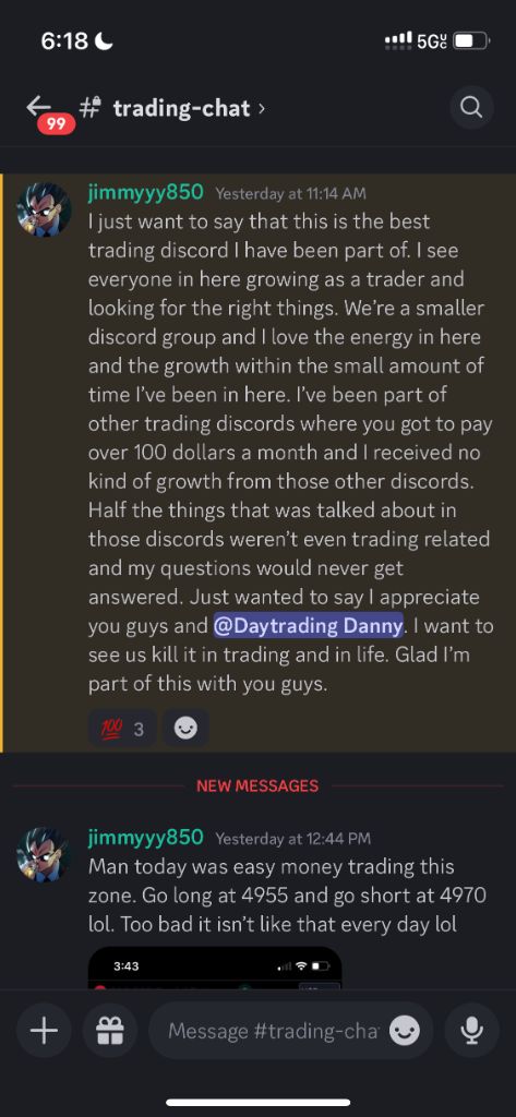 Student Trading Results