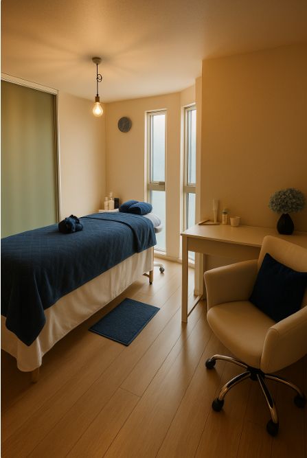 完全個室の施術室