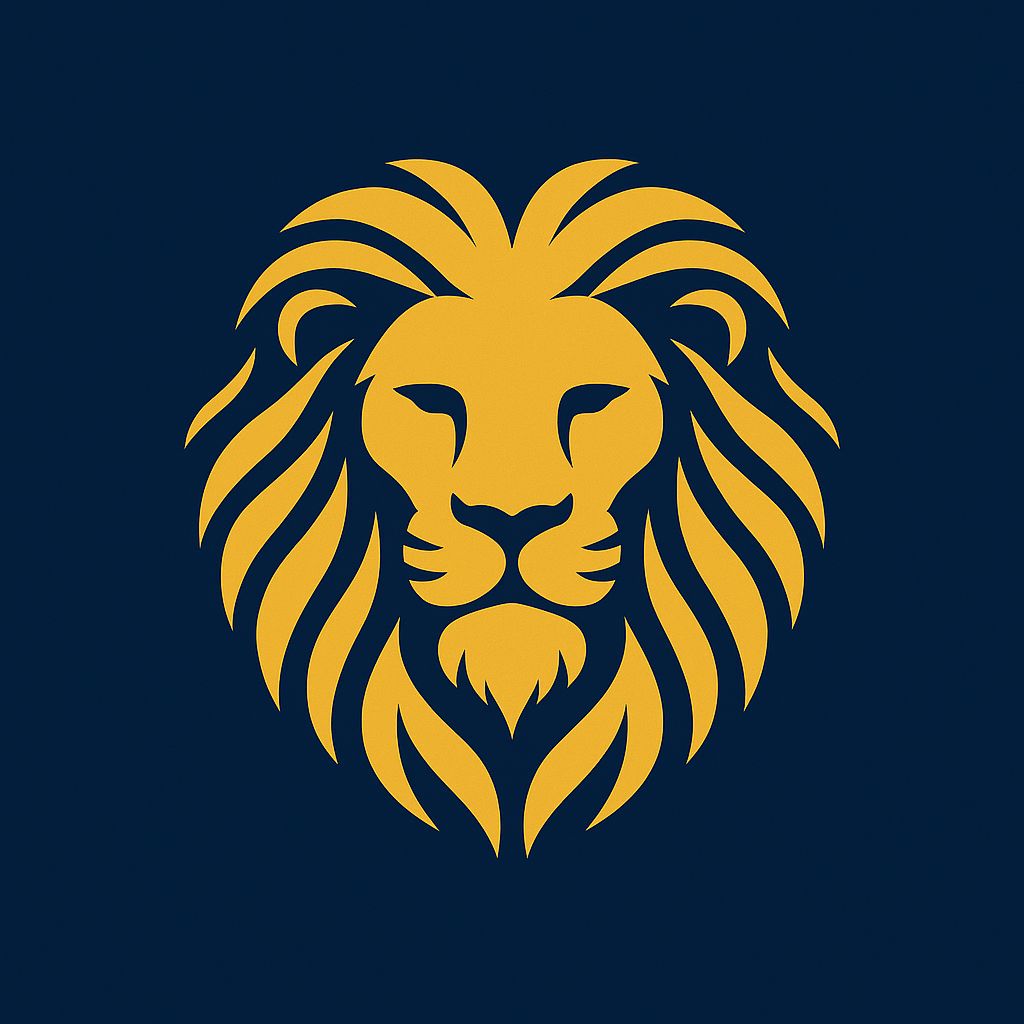 Finisdom lion logo