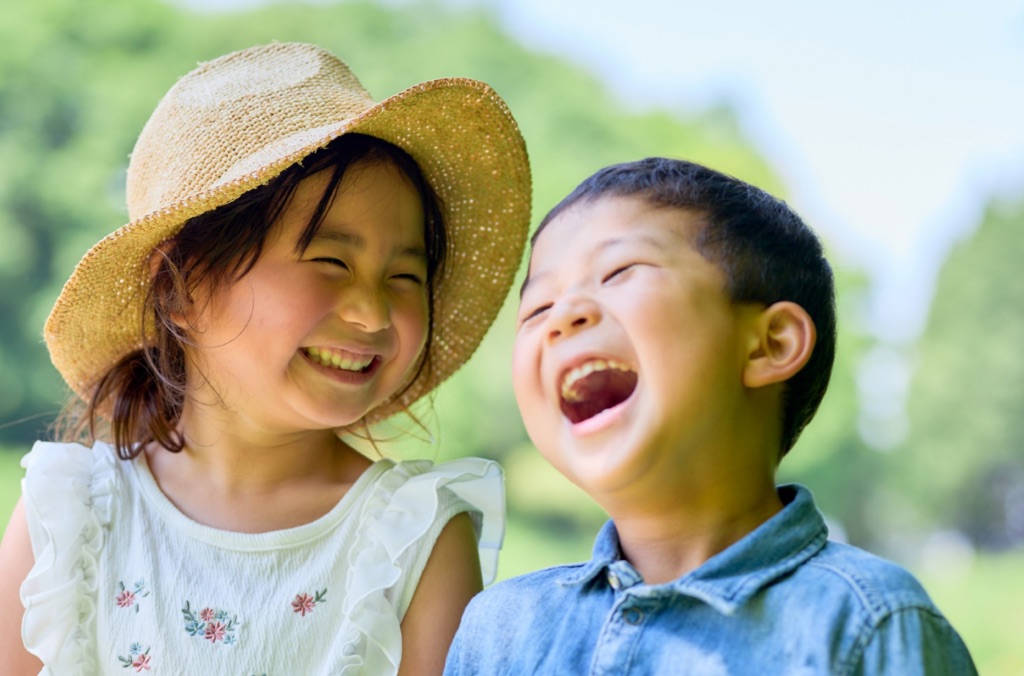 楽しく学ぶ子どもたち