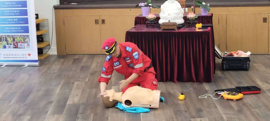 Emergency rescue demonstration