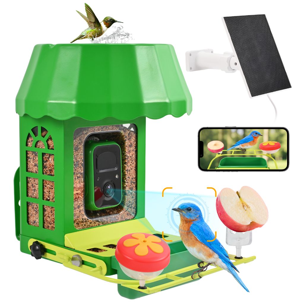 Avinory Smart Bird Feeder with AI Recognition