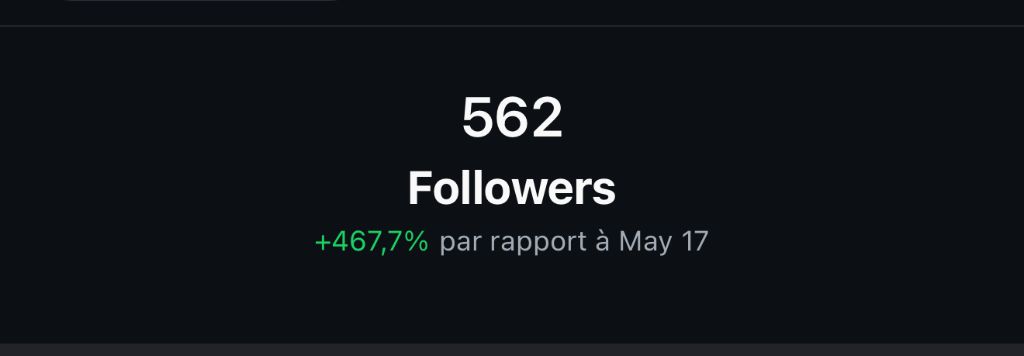 Analytics Client - Followers Growth